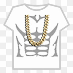 Abs With Cross Necklace Roblox Png