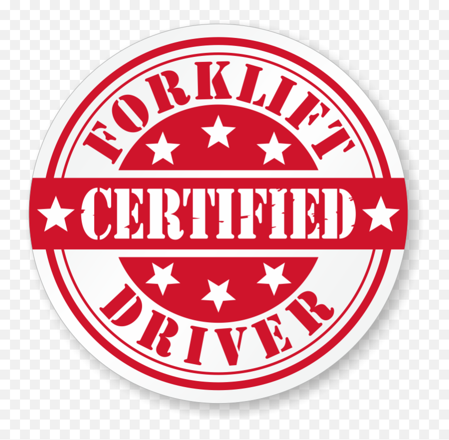 Certified Forklift Driver Hard Hat Decals Signs Sku Hh - 0554 Haag Certified Png,Patent Pending Icon