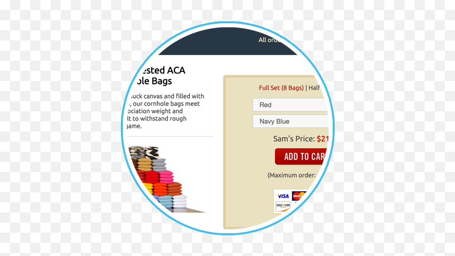 Erik Pitzer Graphic Designer - Web Design Samu0027s Cornhole Bags Vertical Png,Cornhole Icon