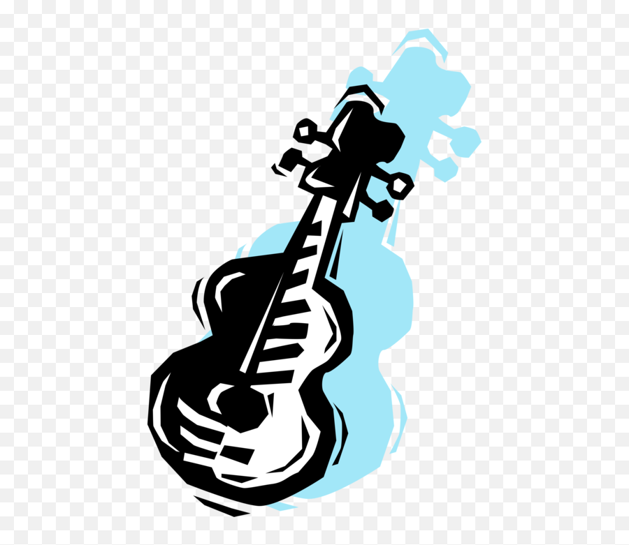 Acoustic Guitar - Vector Image Hybrid Guitar Png,Guitar Icon Vector