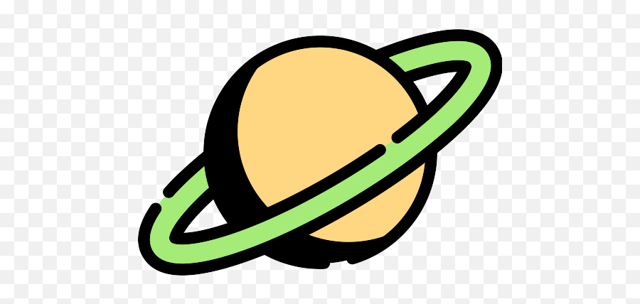 Planet Saturn Png Icon 5 - Png Repo Free Png Icons Planet With Rings Clipart,Saturn Png
