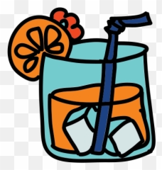 Lemonade Icon In Doodle Style - Vertical png