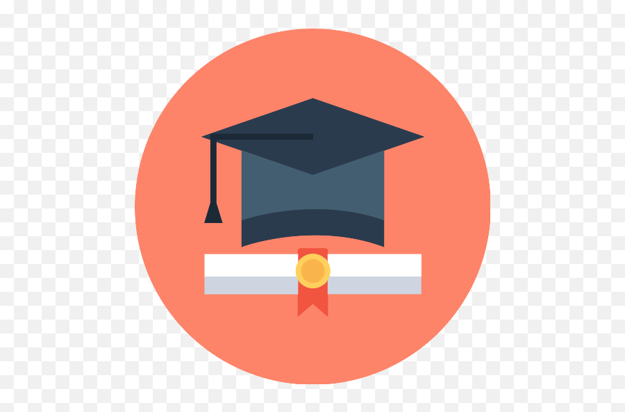 Graduation Vector Svg Icon 6 - Png Repo Free Png Icons School Icon Png Circle,Graduate Diploma Icon