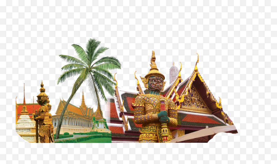 Asia Creatives Southeast Thailand - Temple Of The Emerald Buddha Png,Temple Png