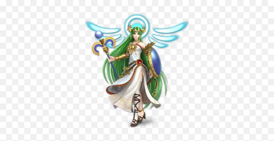Super Smash Bros 4 - 50 To 55 Characters Tv Tropes Palutena Super Smash Bros Ultimate Png,Crown Icon Mii