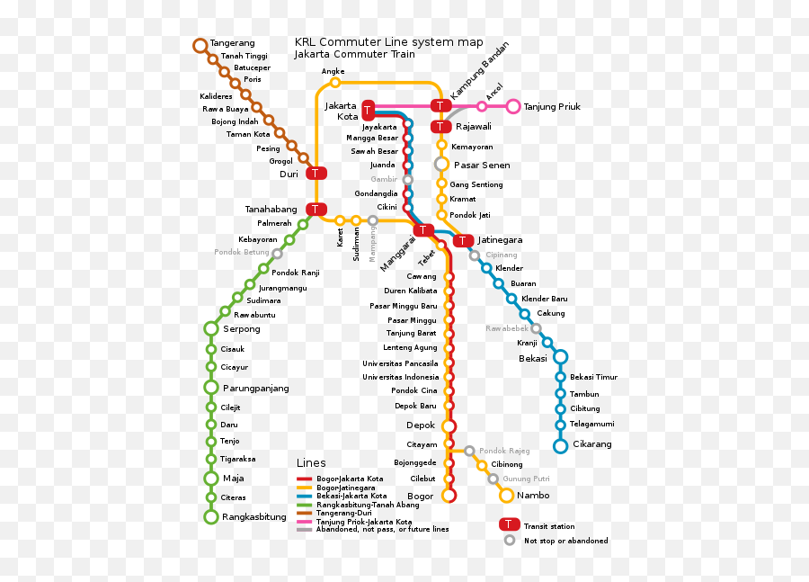 Krl Commuterline - Wikiwand Peta Ekspansi Krl Png,The Mampang Icon