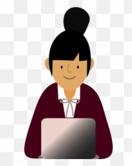 Teacher With Bun - With Cartoonize png