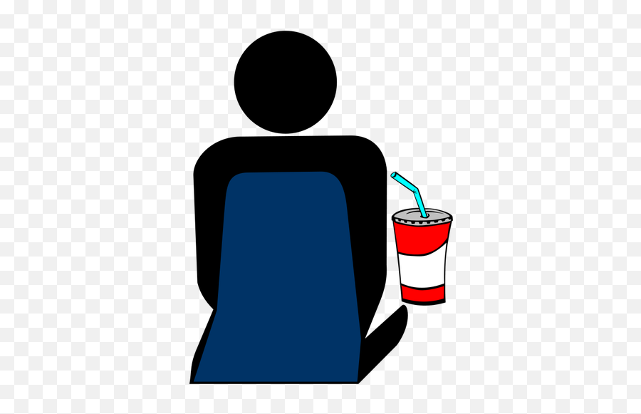 Person With Soft Drink Transparent PNG