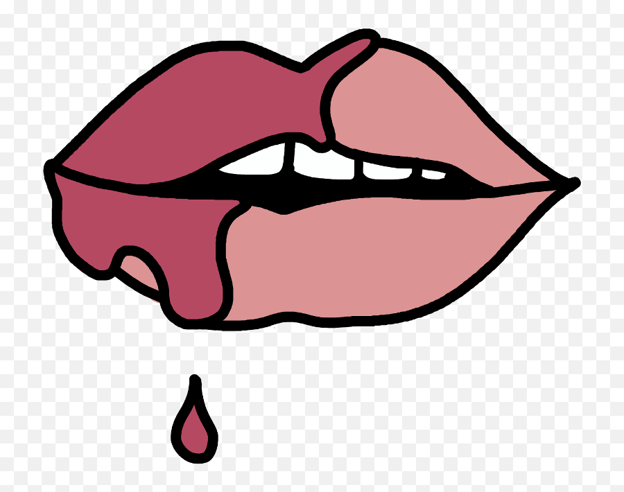 Lips Lipstick Lipgloss Makeup Pink Tumblr Girly - Transparent Lip Gloss Clipart Png,Girly Png
