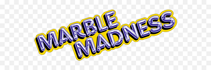 Download Marble Madness Logo - Atari Full Size Png Image Marble Madness Logo,Atari 2600 Logo