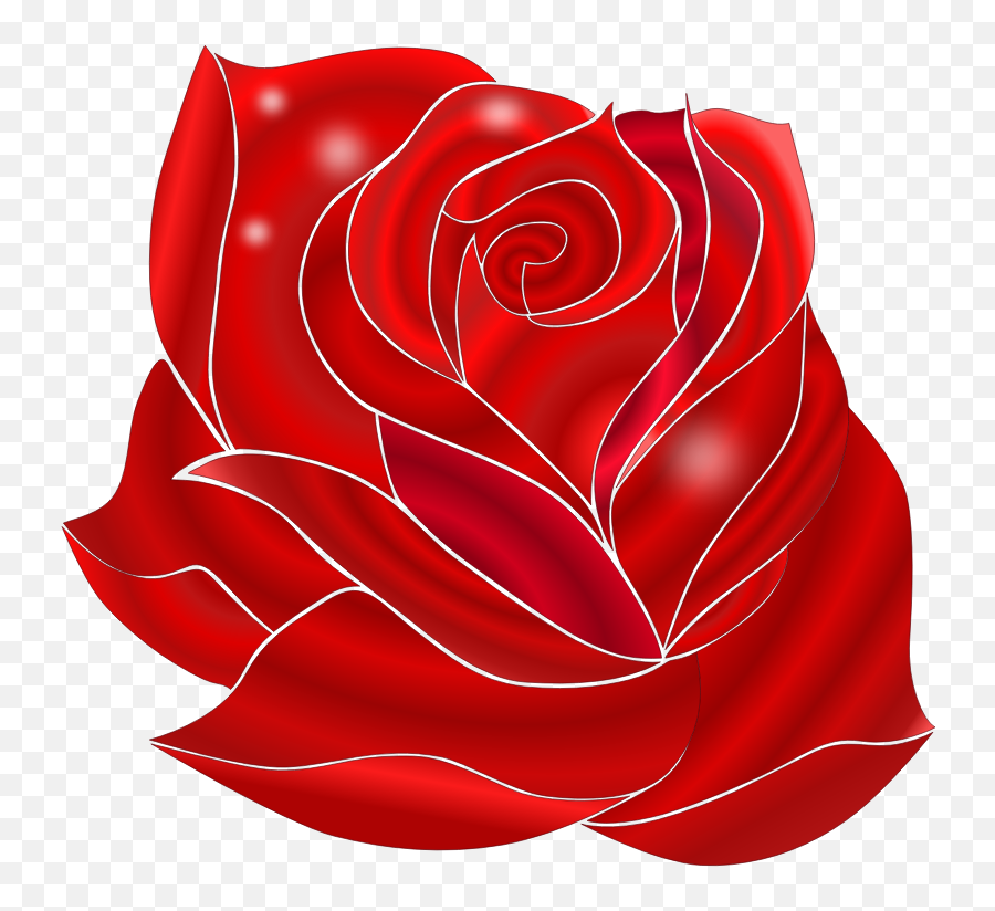 Roses Free To Use Cliparts 3 - Clipartix Make A Rose In Draw Png,Rose Clipart Transparent