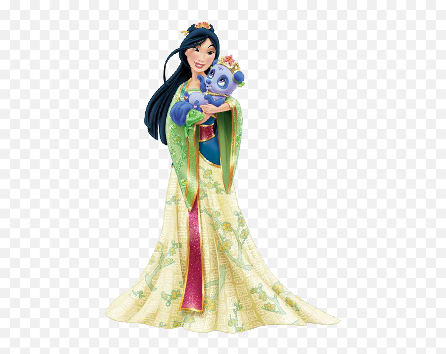 Fa - Mulan Blue Dress Disney Princess Png,Mulan Png