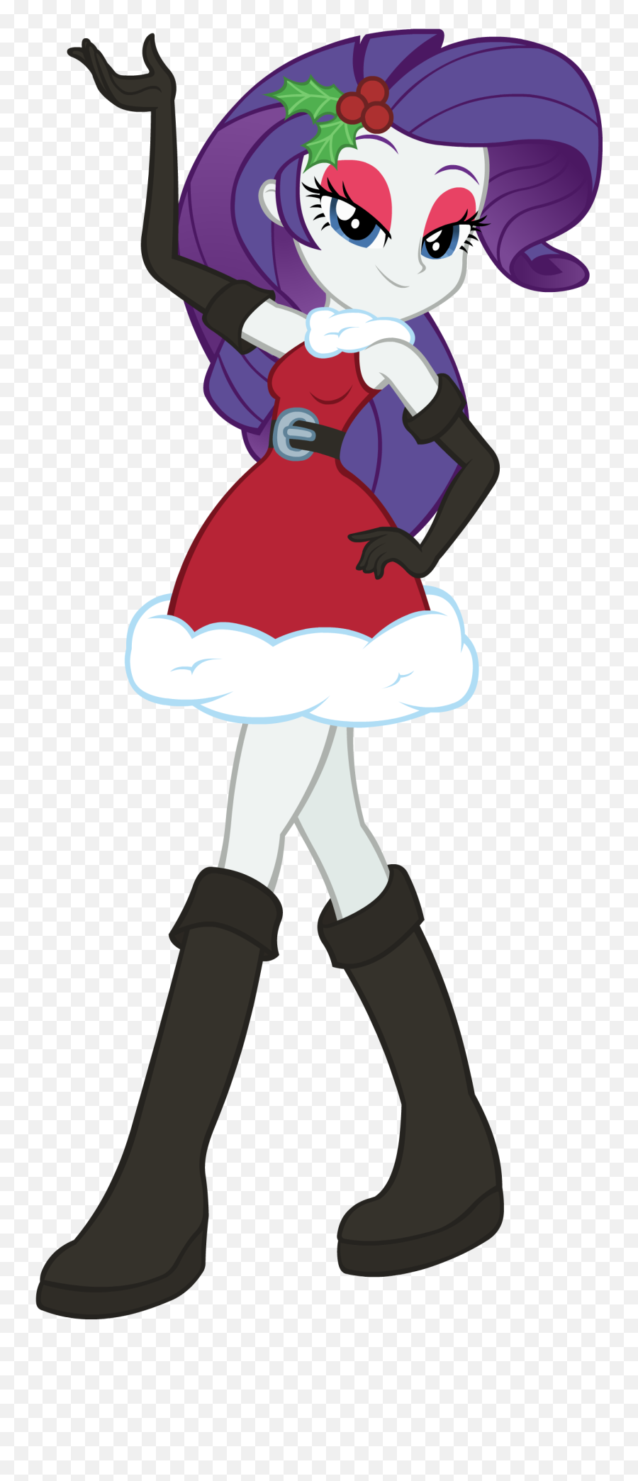 Download Hd A Christmas Rarity Doctor - Rarity My Little Pony Christmas Png,Rarity Png