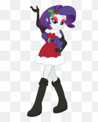 Download Hd A Christmas Rarity Doctor - Rarity My Little Pony Christmas Png,Rarity Png