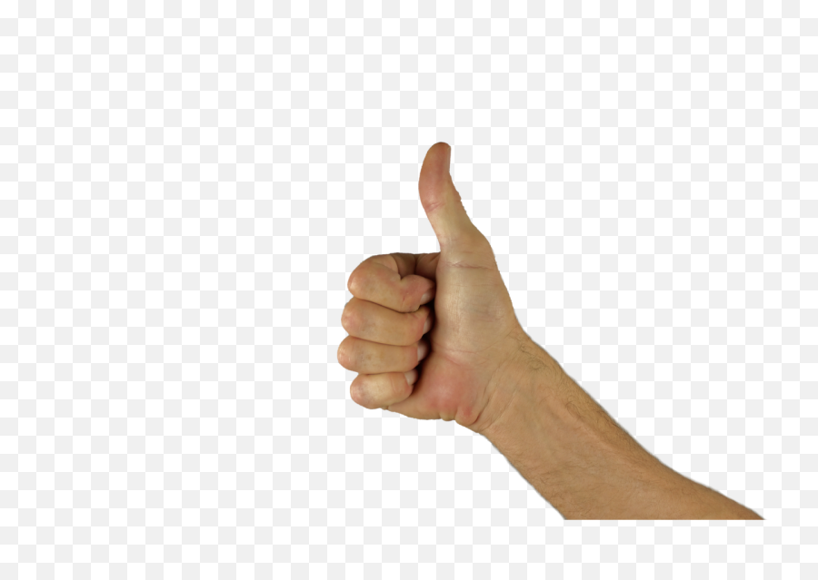 Thumbs Up Hand Png 5 Image - Hand Thumbs Up Transparent,Ok Hand Png