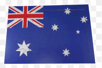 Wooden Jigsaw Puzzle - Aussie Flag png