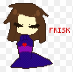 Download Frisk - Undertale Undertale Pixel Frisk Full Portable Network Graphics Png,Frisk Png