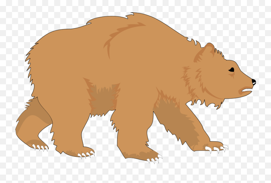 Download Free Png Grizzly Bear Clip Art Clipart - Animals With Fur Clipart,Grizzly Bear Png
