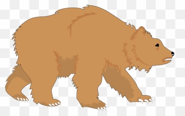 Download Free Png Grizzly Bear Clip Art Clipart - Animals With Fur Clipart,Grizzly Bear Png