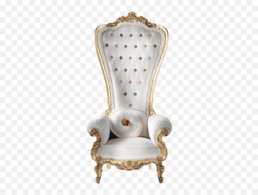 Hd White Throne Psd Official Psds - Poltrona Realeza Png,Throne Transparent