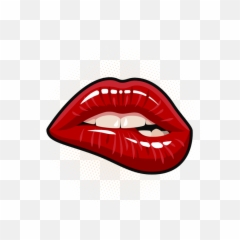 Lips Clipart Png Image - Bite