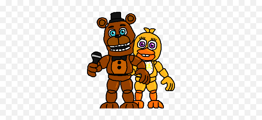 Adventure Freddy And Chica Pokécharms - Teddy Bear Png,Yay Png