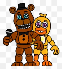 Adventure Freddy And Chica Pokécharms - Teddy Bear Png,Yay Png
