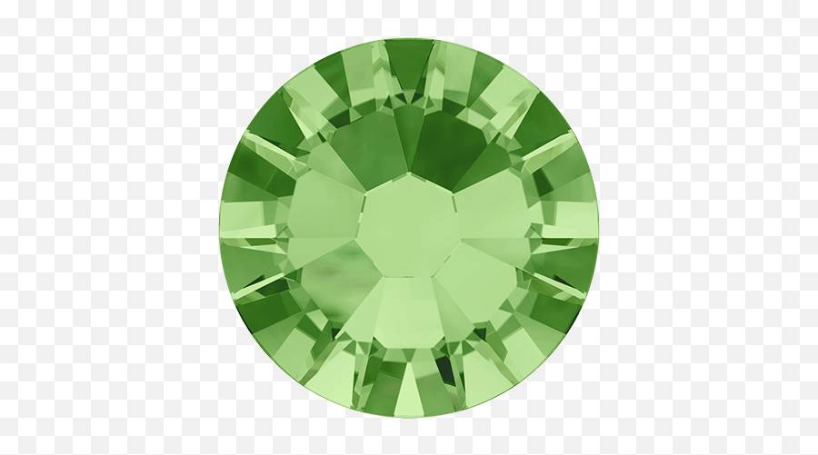 Peridot Swarovski 2058 Xilion Rose Flat Back Rhinestones - Swarovski Crystal Vintage Rose Png,Peridot Png