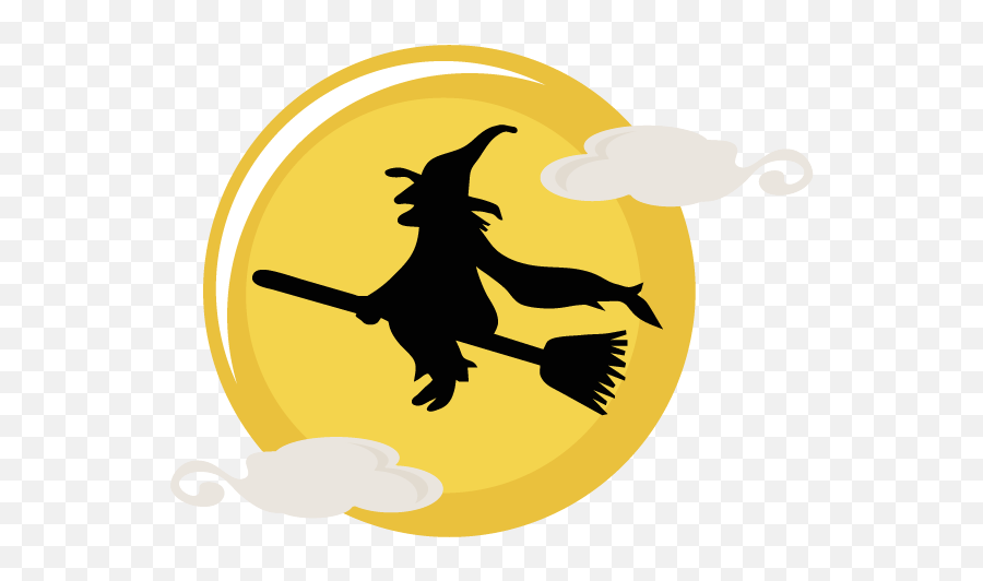 Cute Halloween Witch Png Picture Black - Witch Transparent Halloween Clipart,Cute Halloween Png