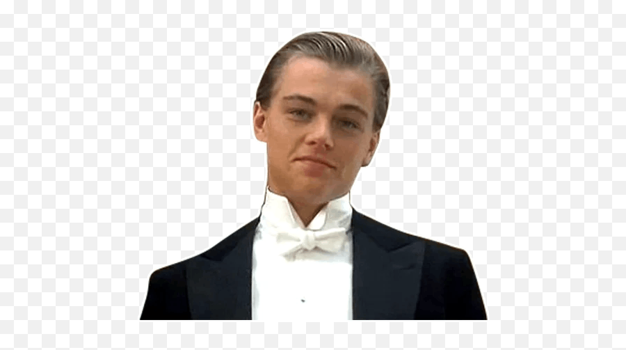 Leonardo Stickers Set For - Gentleman Png,Leonardo Dicaprio Png