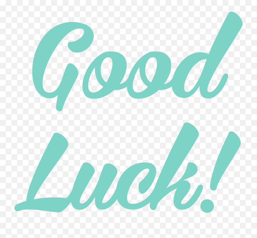 Download Good Luck Transparent - Good Luck Transparent Png,Good Luck Png