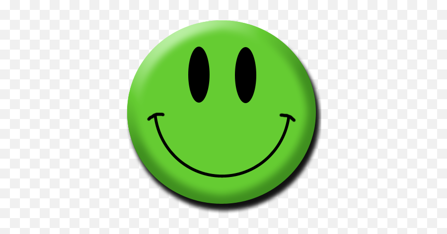 Download Free Png Smiley - Backgroundtransparent Dlpngcom Emoji Smiley Green,Happy Face Transparent Background