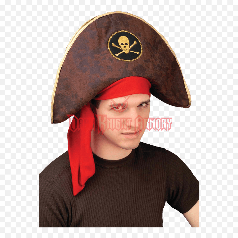 Download Hd Captain Pirate Hat Png - Hat,Pirate Hat Png