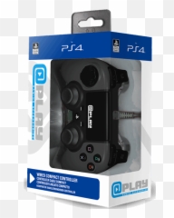 Play Playstation 4 Wired Compact Controller - Grey Ps4 png