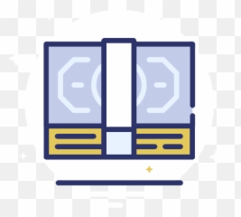 Finance Icicle Stack Money Icon - Spaark Bussiness Flat png