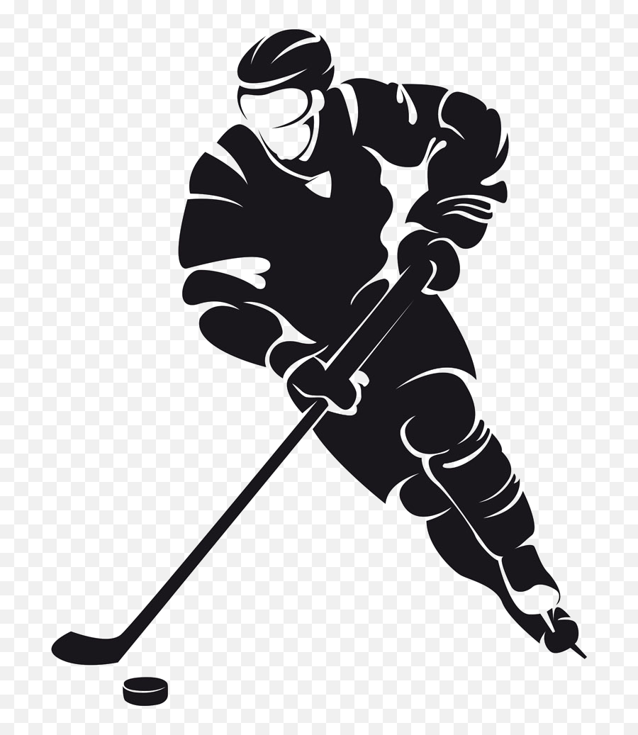 Ice Hockey Png Images - Silhouette Ice Hockey Clipart Hockey Player Clip Art,Hockey Png