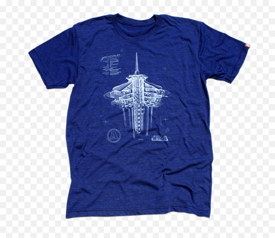 Space Needle T - Shirt Active Shirt Png,Space Needle Png