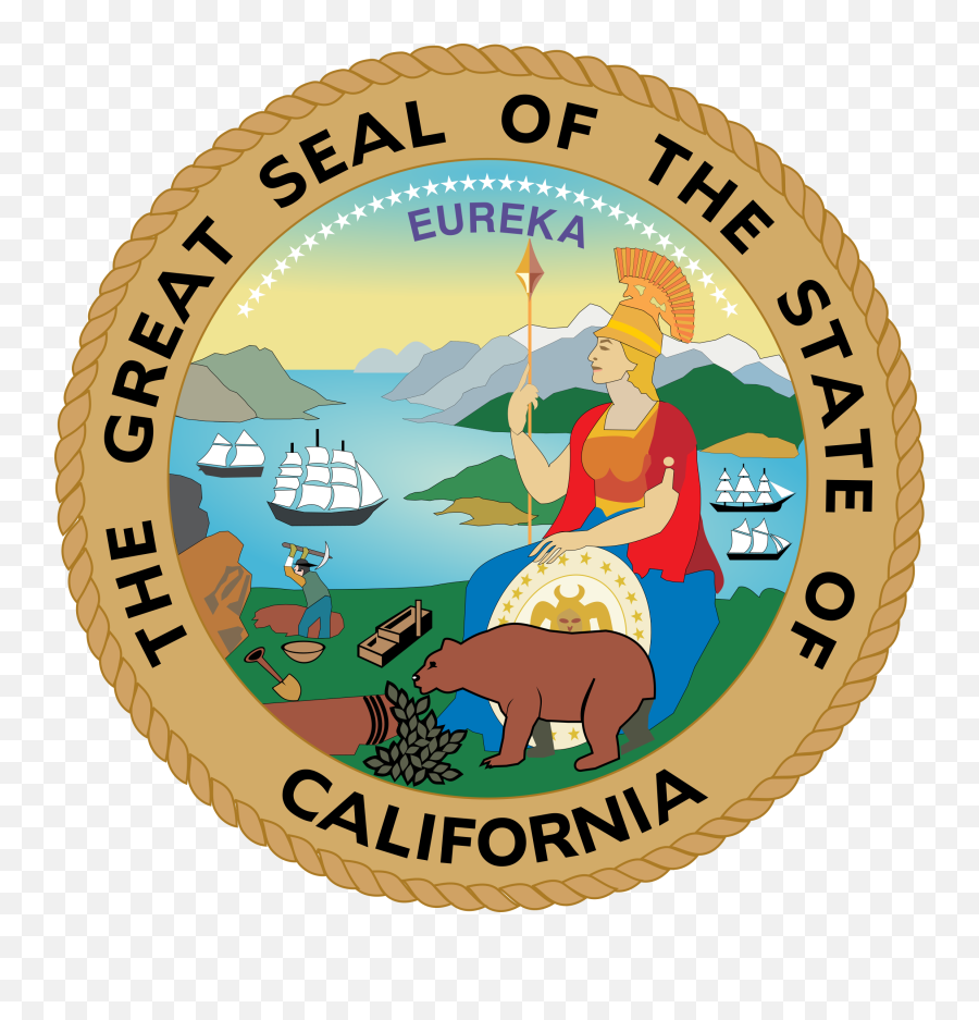 Great Seal Of California - Wikipedia California State Seal Png,Trust Badges Png
