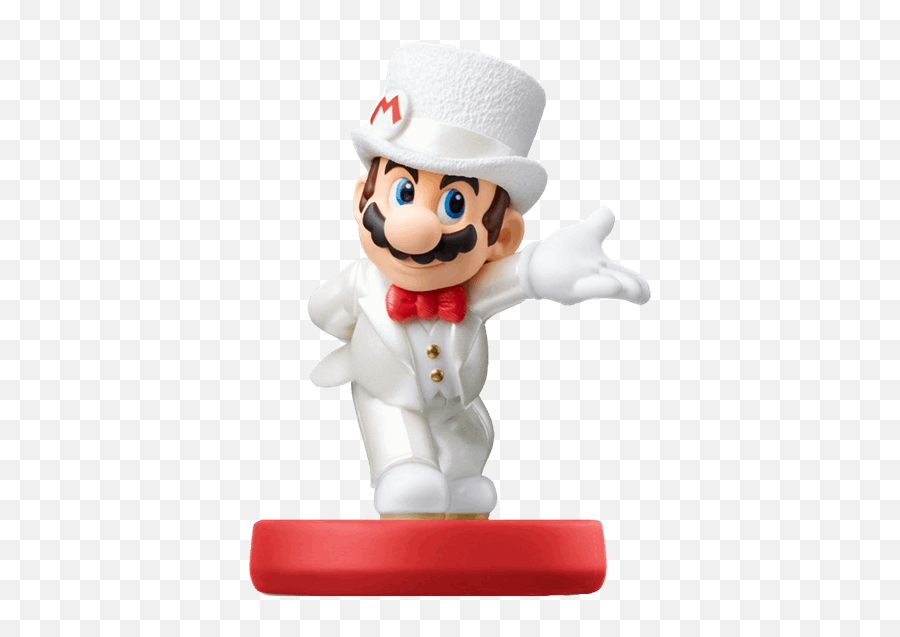 Nintendo Amiibo Super Mario Odyssey - Mario Preowned Wedding Mario Amiibo Png,Mario Odyssey Png