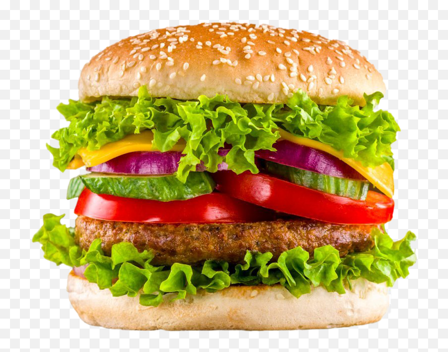 Hamburger Png Transparent Images All - Hamburger Png,Cheeseburger Transparent Background