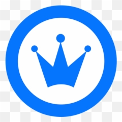 Team - Transparent Crown Logo Black png