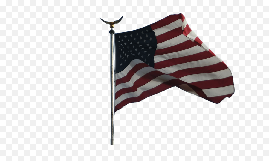 Usa Flag Isolated - Flag Of The United States Png,Usa Flag Transparent