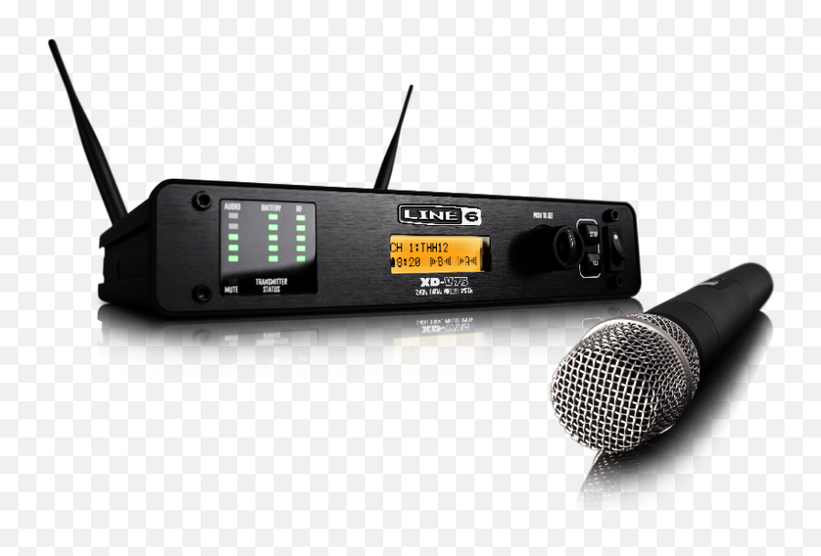 Radio Microphone Png - Radio Microphone Png 85205 Vippng Line 6 Xd V75,Radio Mic Png