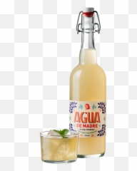 Agua De Madre - Glass Bottle Png,Madre Png