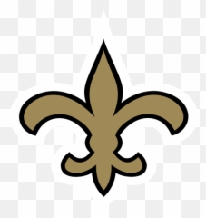 Gold And Black Saints Fleur De Lis - Ics Saints Bellevue Ohio Png,Fleur De Lis Png