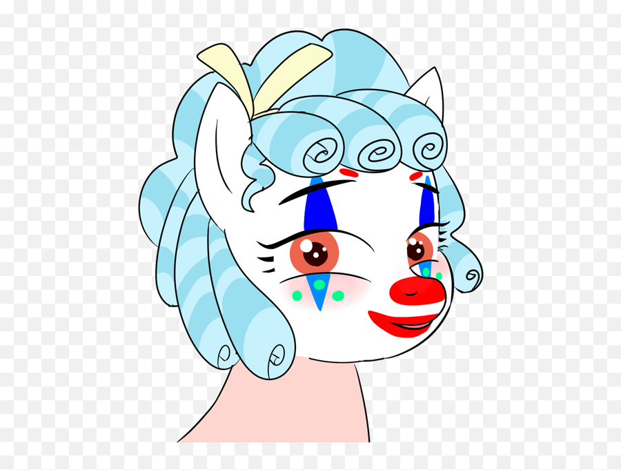 2248102 - Safe Alternate Version Artistponiidesu Cozy Fictional Character Png,Clown Makeup Png