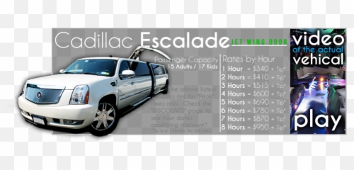 Cadillac Escalade Party Bus Kansas City Limo Service - Rim Png,Escalade Png