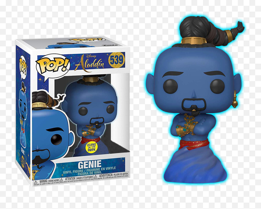 Aladdin 2019 - Genie Glow In The Dark Us Exclusive Pop Funko Pop Disney Png,Aladdin Lamp Png