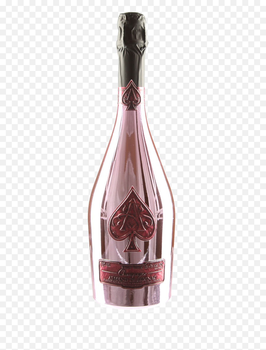 Champagne Brut Ace Of Spades Rosé - Ace Of Spades Bottle Png,Champagne Bottle Png
