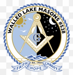 Walled Lake Masonic Lodge - Santa Rosa California Logo Png,Masonic Lodge Logo